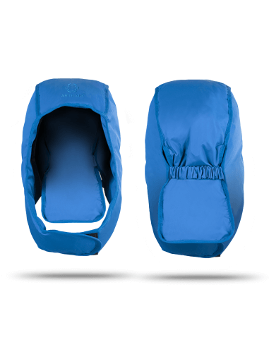 ARTRAID kepurė su ausų uždengimu iš priekio ir nugaros, skirta galvos ir ausų apsaugai bei komfortui naudojimo metu.