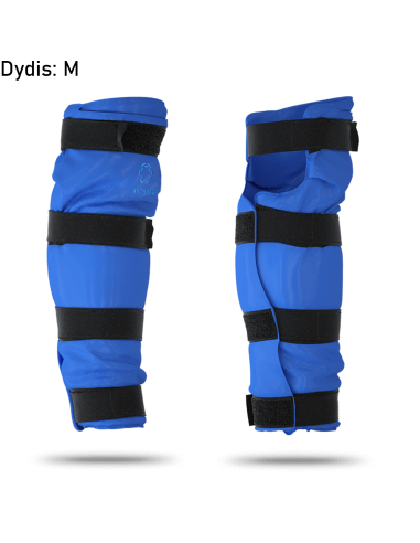 ARTRAID kojų aplikatorius su reguliuojamais dirželiais M dydžio, skirtas blauzdos ir kelio sričiai, padedantis stabilizuoti ir suteikti atramą judėjimo metu.