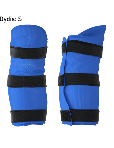 ARTRAID kojų aplikatorius su reguliuojamais dirželiais S dydžio, skirtas blauzdos ir kelio sričiai, padedantis stabilizuoti ir suteikti atramą judėjimo metu.